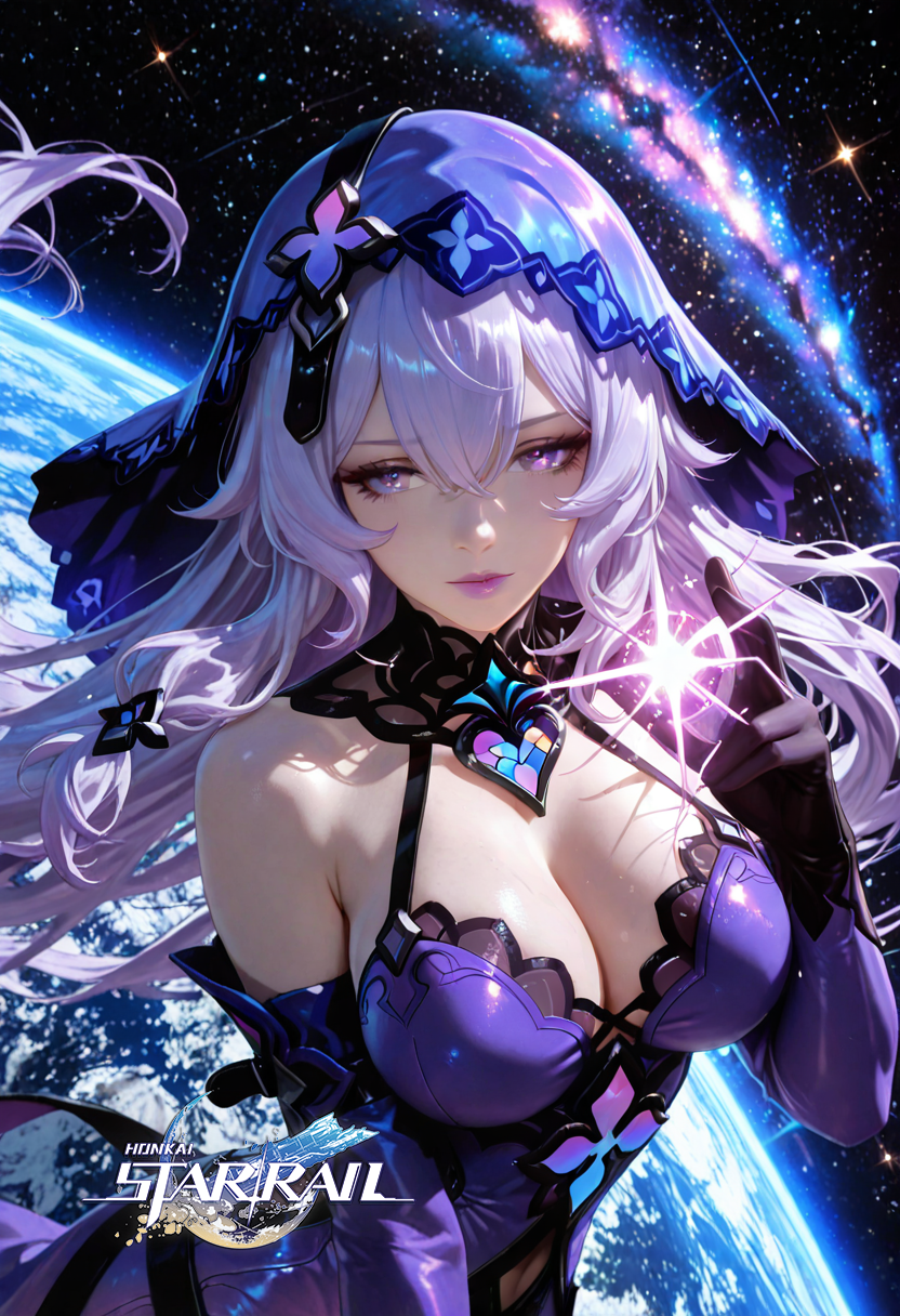 A6 Waifu Board Honkai Star Rail Black Swan