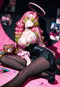 A6 Waifu Board Candyland Mitsuri