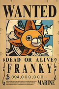 Painting 9x12 Wanted Poster Franky