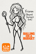 A6 Waifu Board TEMU WAIFU Frieren