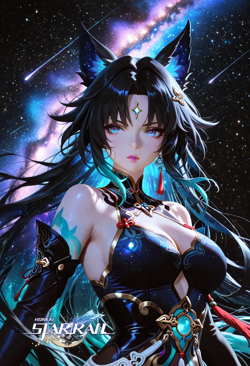 A6 Waifu Board Honkai Star Rail Feixiao