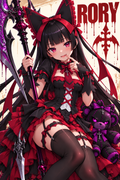 Waifu Board Samurai Rory - Art by richardncali