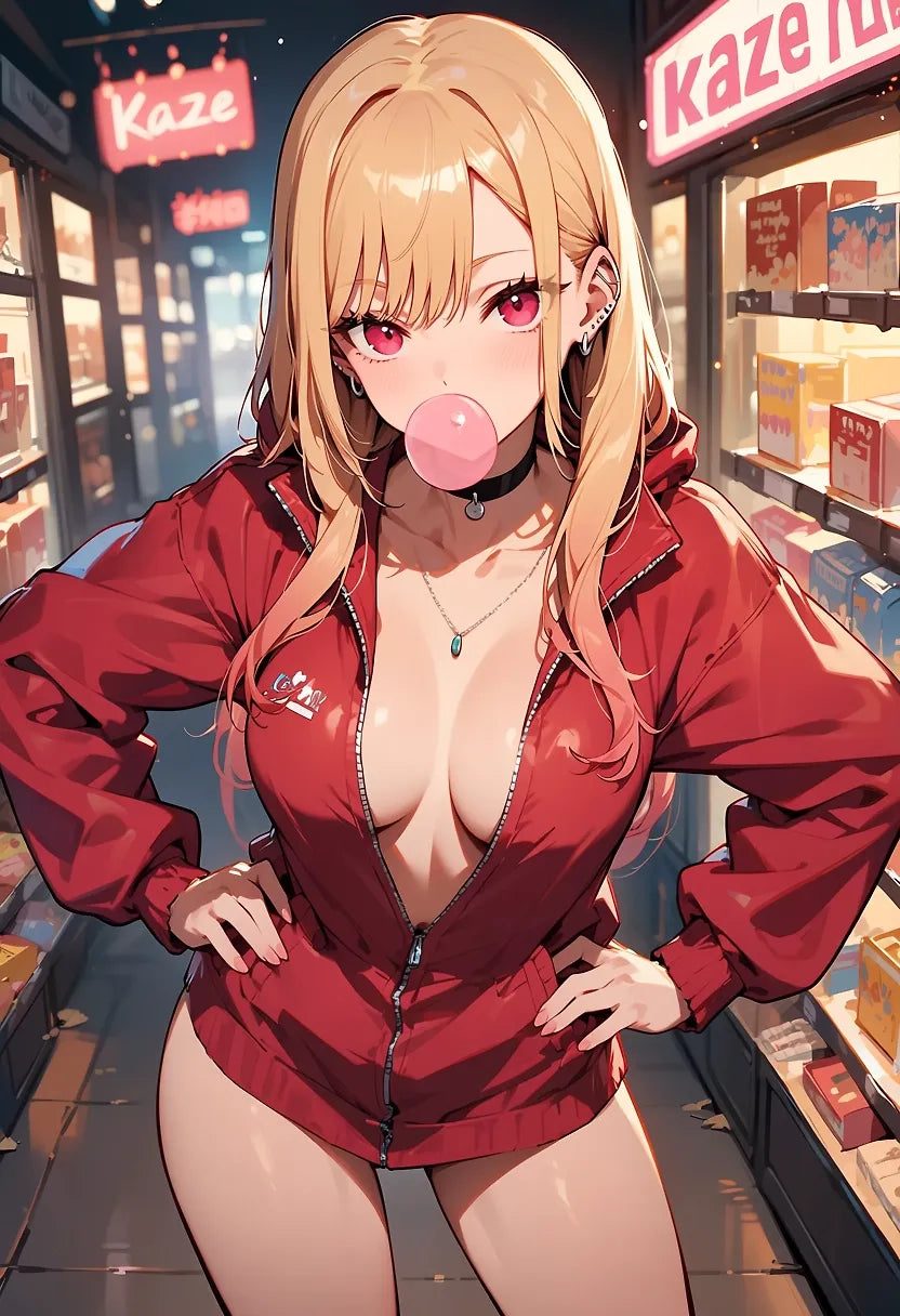 Kaze Kustoms Waifu Board Night Shopping Marin