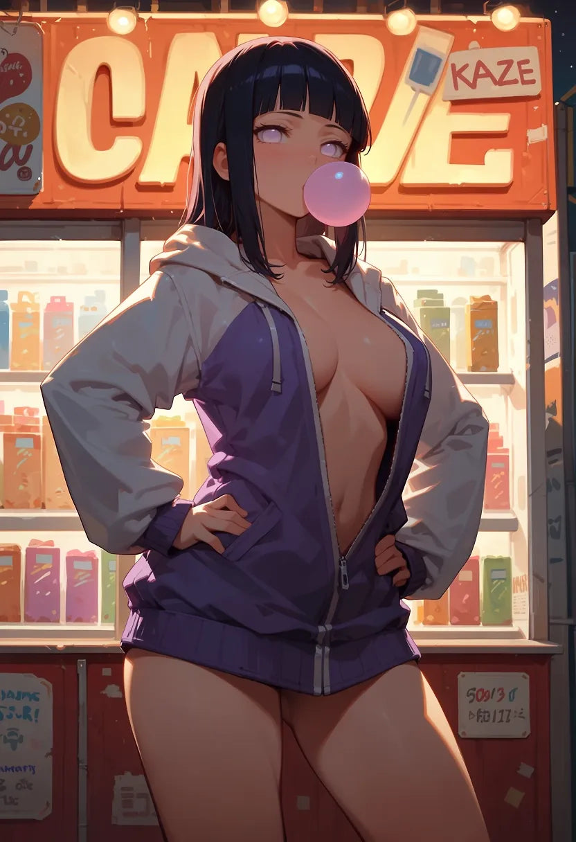 Kaze Kustoms Waifu Board Night Shopping Hinata
