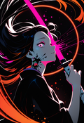 A6 Waifu Board Inks Nezuko