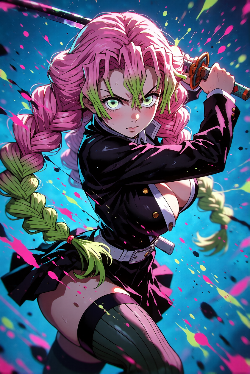 A6 Waifu Board Fighters Mitsuri