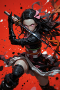 A6 Waifu Board Fighters Nezuko