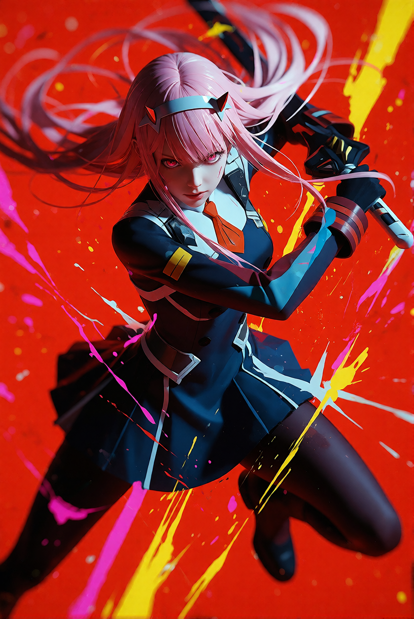 A6 Waifu Board Fighters Zero Two