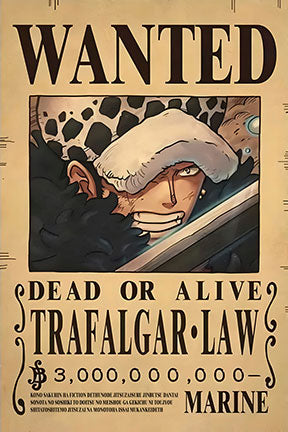 Painting 9x12 Wanted Poster Law