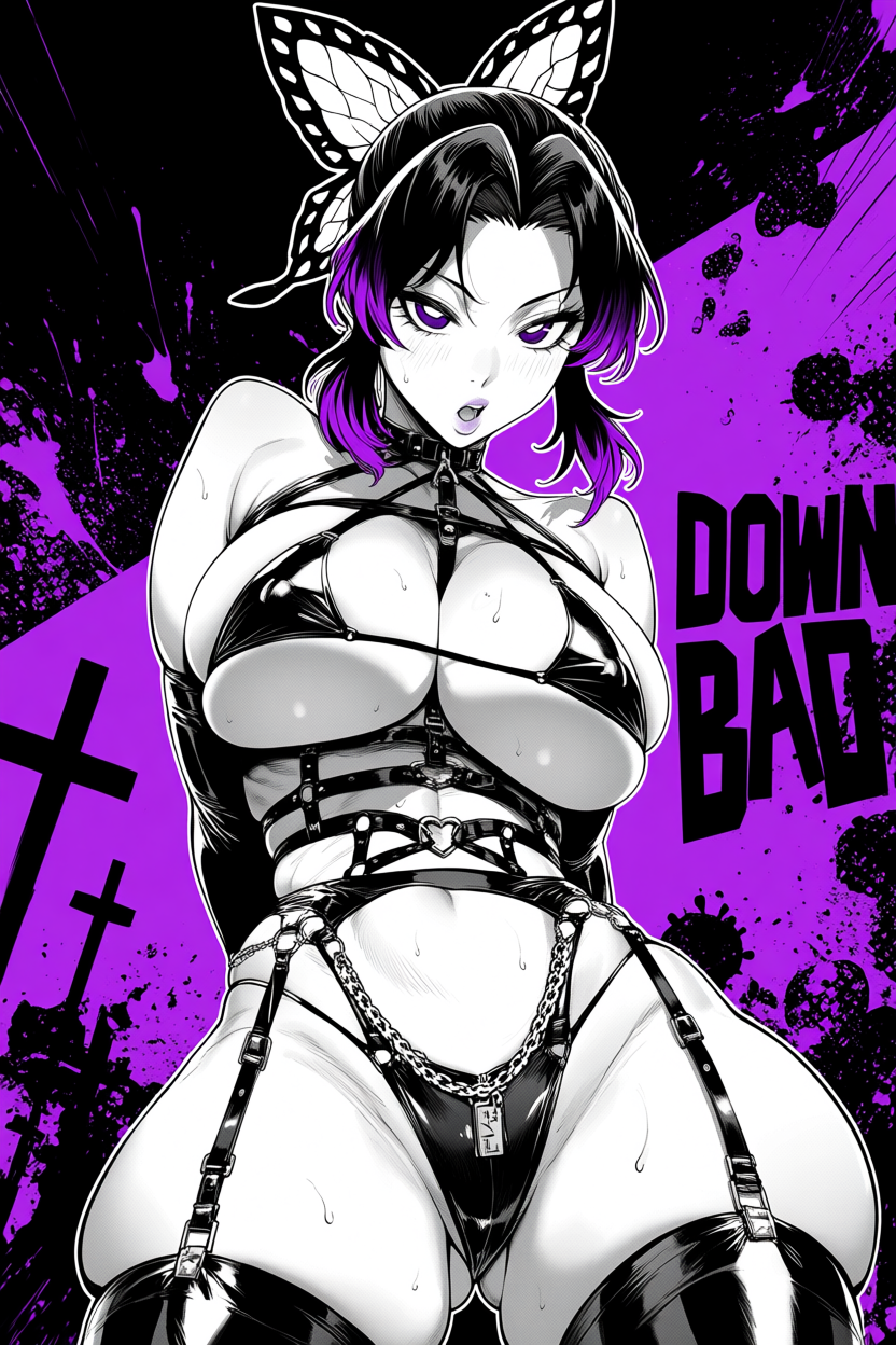 A6 Waifu Board Manga Cover Shinobu