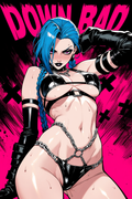 A6 Waifu Board Manga Cover Jinx