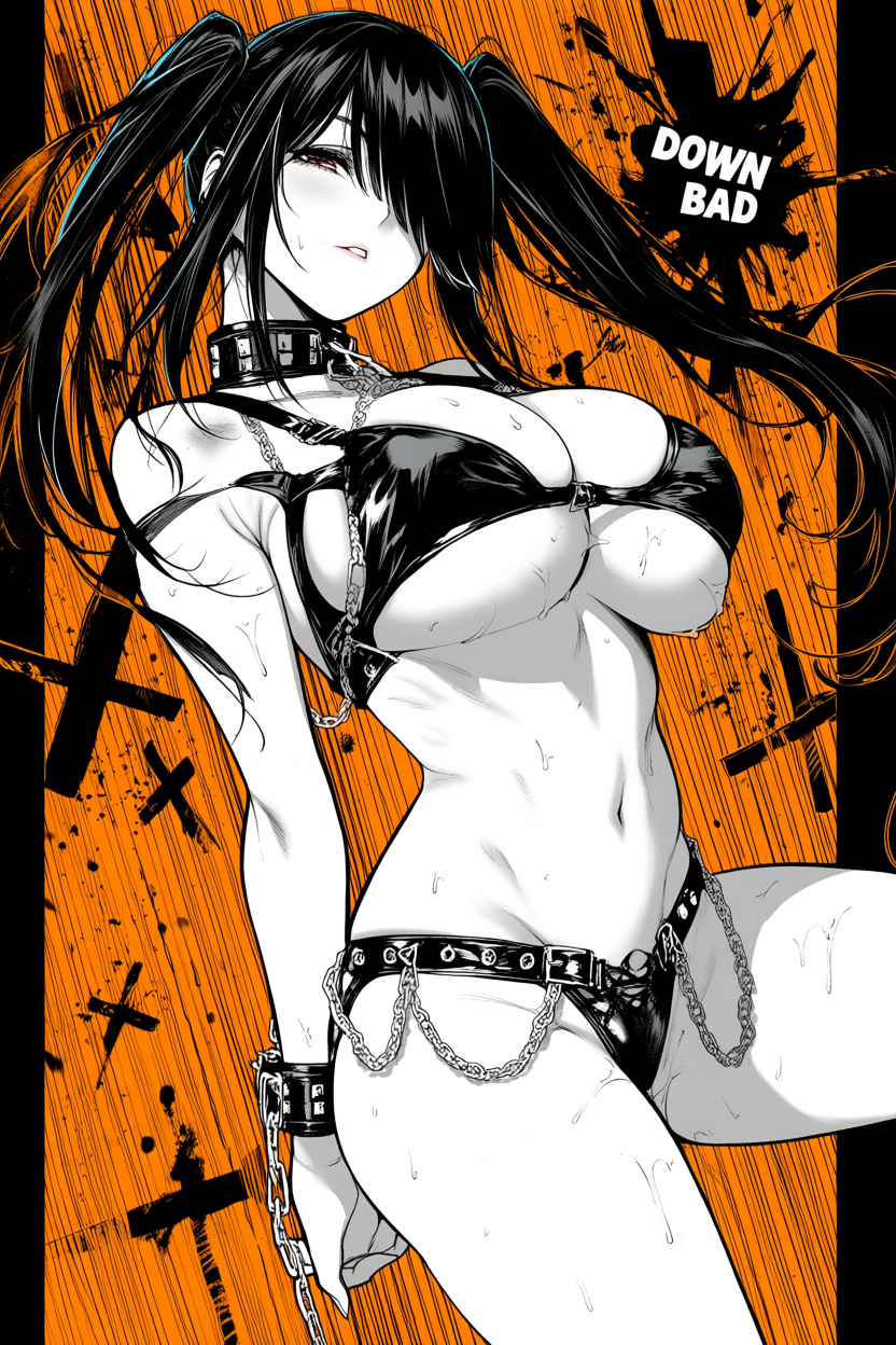 A6 Waifu Board Manga Cover Kurumi