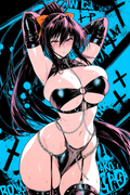 A6 Waifu Board Manga Cover Akeno
