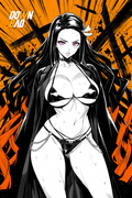 A6 Waifu Board Manga Cover Nezuko