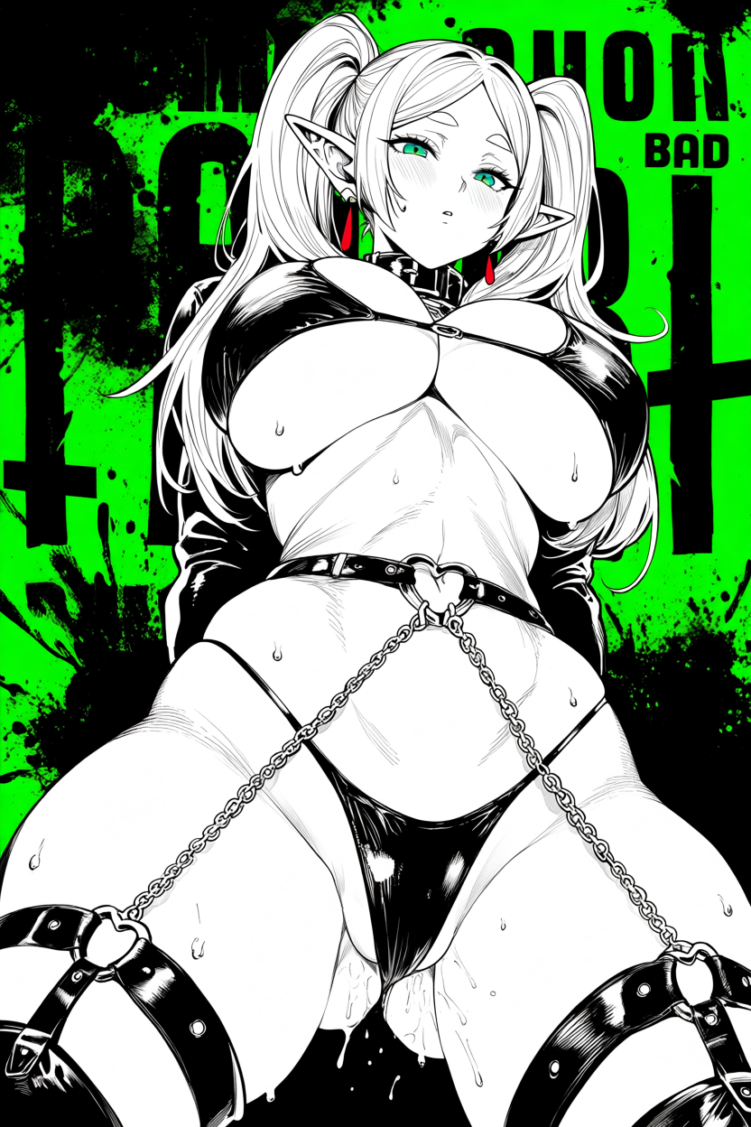 A6 Waifu Board Manga Cover Frieren