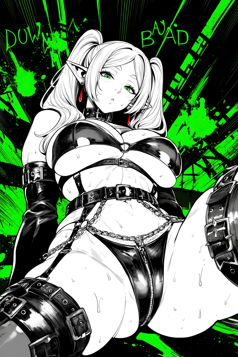 A6 Waifu Board Manga Cover Frieren