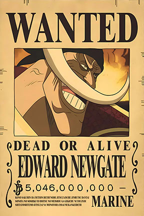 Painting 9x12 Wanted Poster Newgate