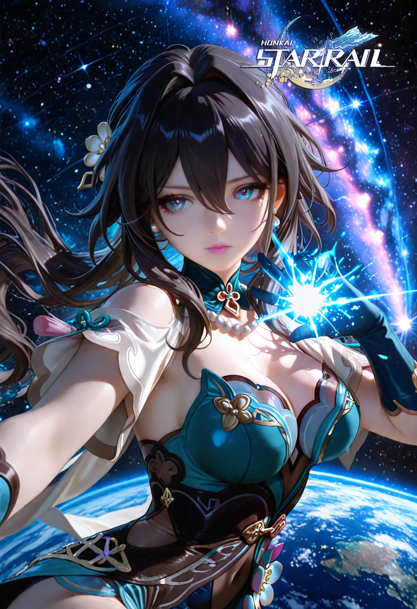 A6 Waifu Board Honkai Star Rail Riuan Mei