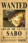 Painting 9x12 Wanted Poster Sabo