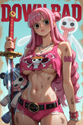 A6 Waifu Board Samurai Perona