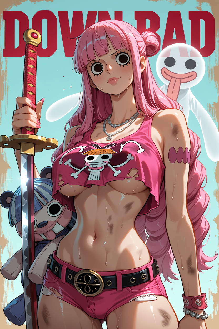 A6 Waifu Board Samurai Perona