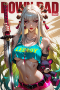 A6 Waifu Board Samurai Daki