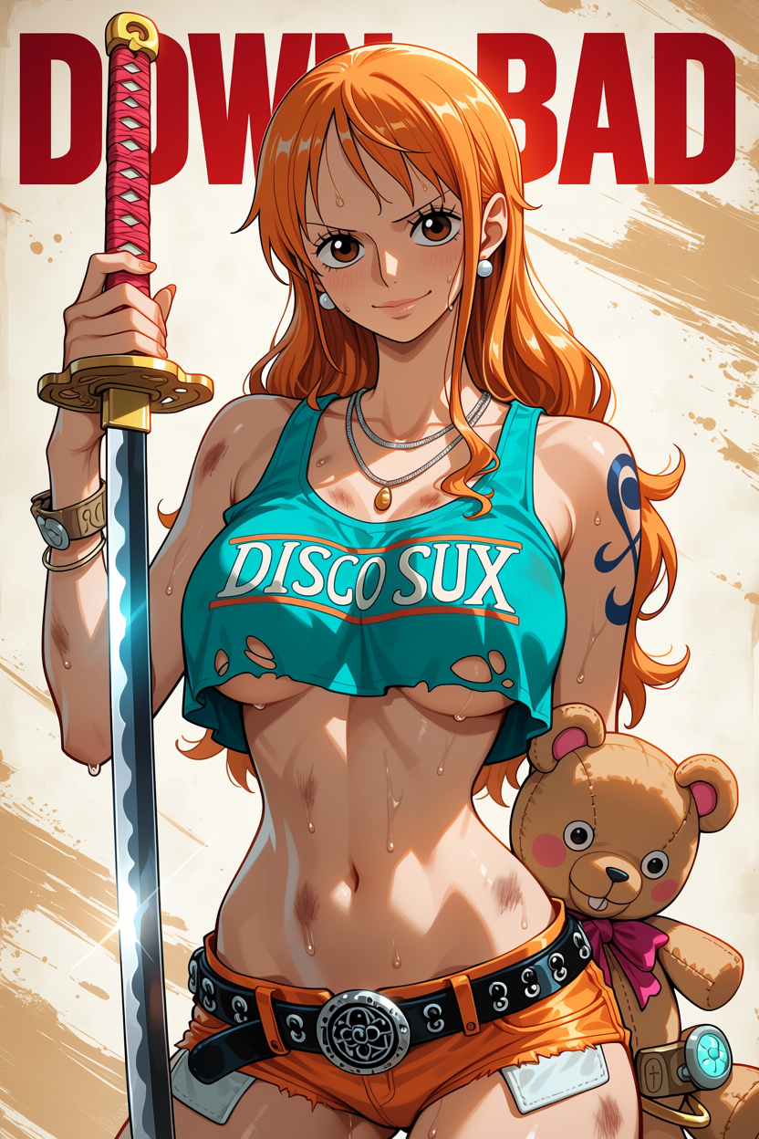 A6 Waifu Board Samurai Nami