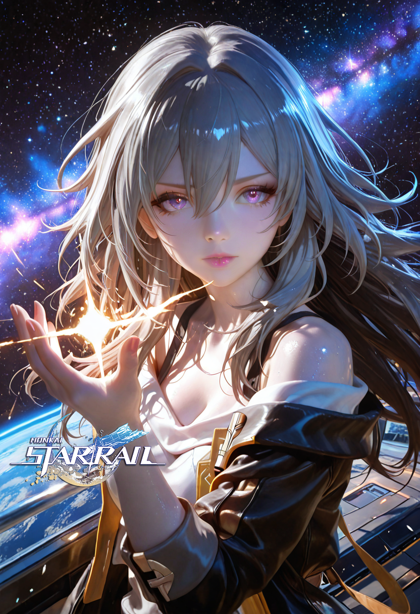A6 Waifu Board Honkai Star Rail Stelle