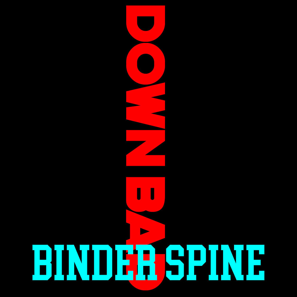 Demon Slayer - Down Bad Custom binder PRE ORDER