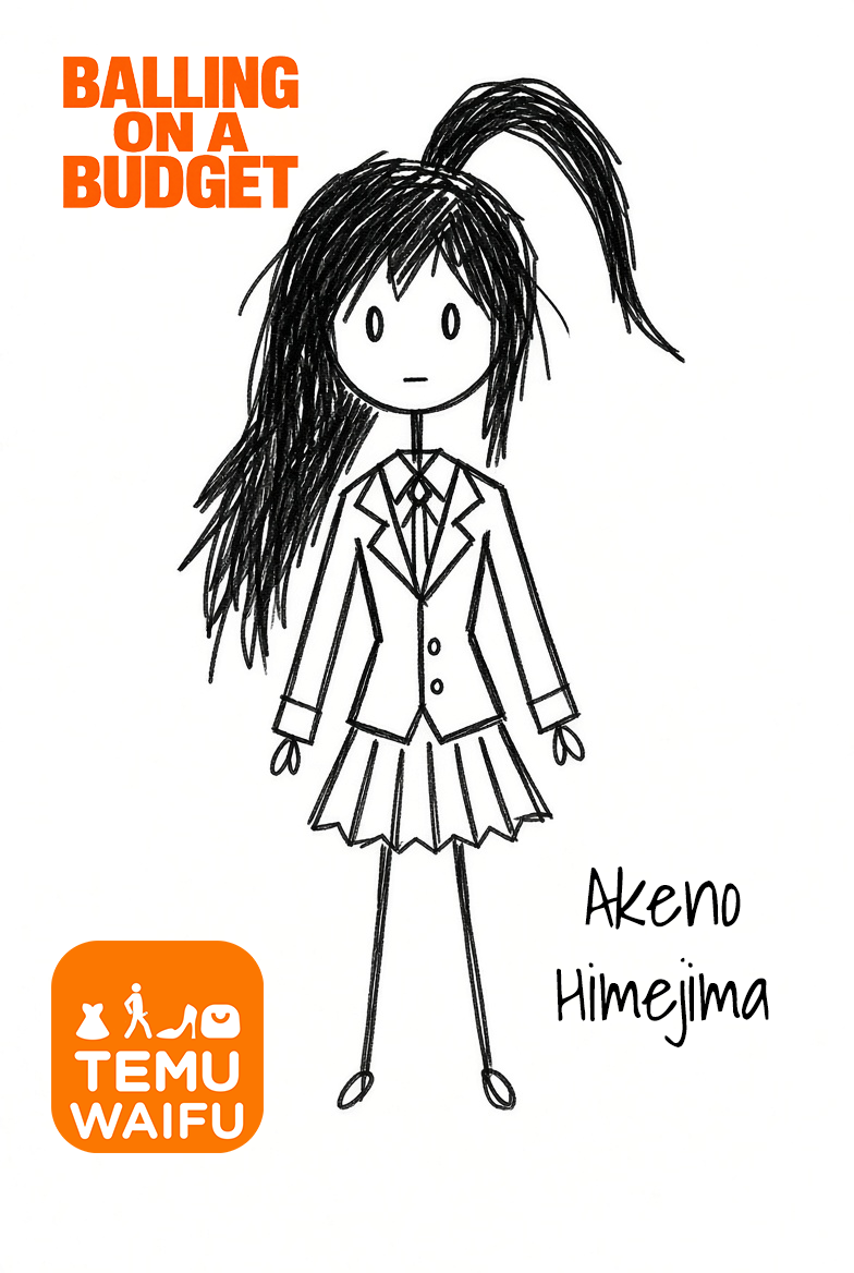 A6 Waifu Board TEMU WAIFU Akeno