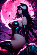 A6 Waifu Board Pink Moon Albedo
