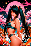 A6 Waifu Board Pink Moon Kurumi