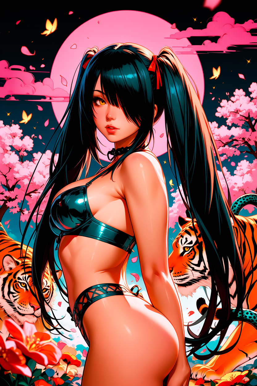 A6 Waifu Board Pink Moon Kurumi