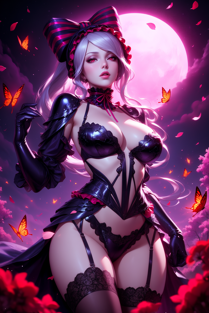 A6 Waifu Board Pink Moon Shalltear Bloodfallen