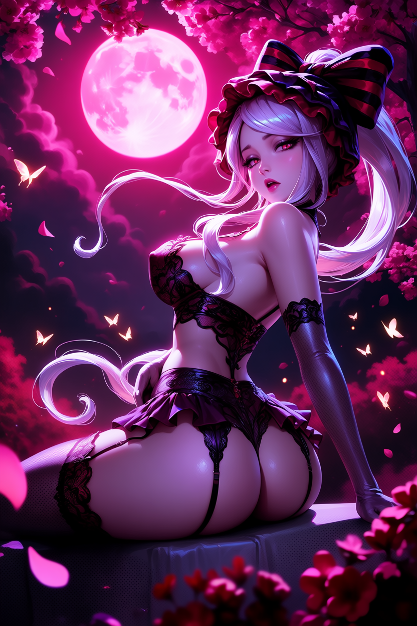 A6 Waifu Board Pink Moon Shalltear Bloodfallen