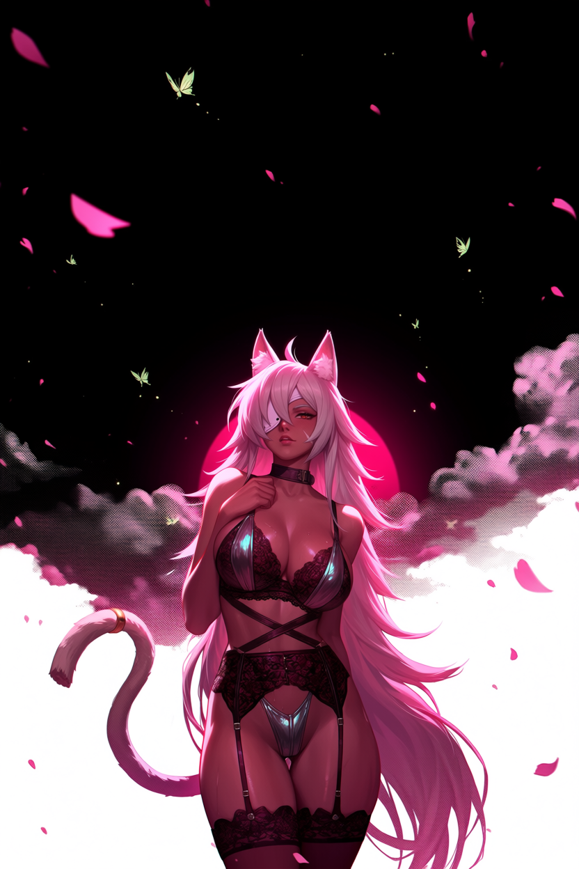 A6 Waifu Board Pink Moon Ghislaine