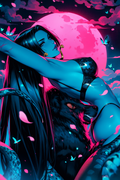 A6 Waifu Board Pink Moon Boa Hancock