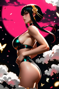 A6 Waifu Board Pink Moon Yor