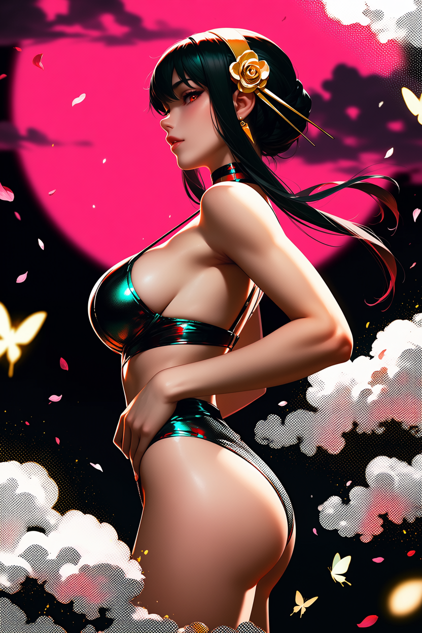 A6 Waifu Board Pink Moon Yor