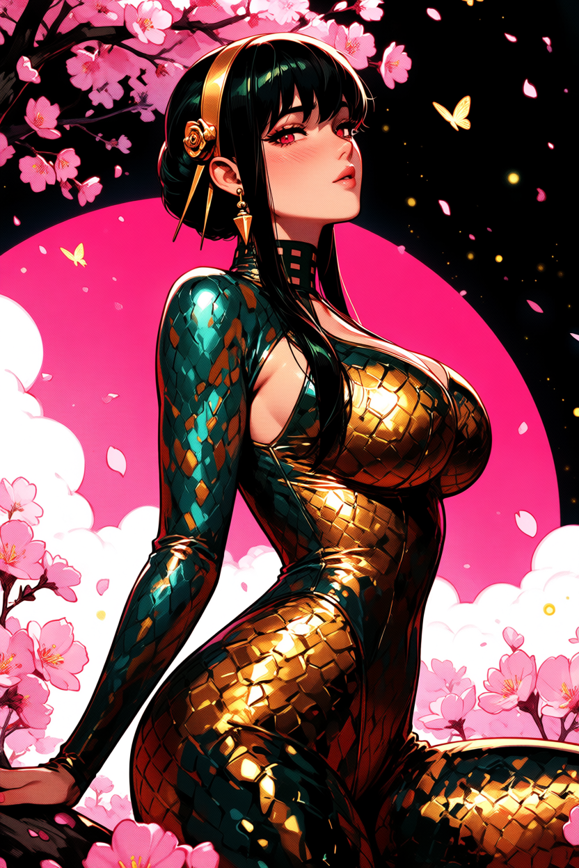 A6 Waifu Board Pink Moon Yor