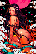 A6 Waifu Board Pink Moon Nezuko