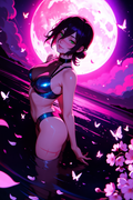 A6 Waifu Board Pink Moon Reze