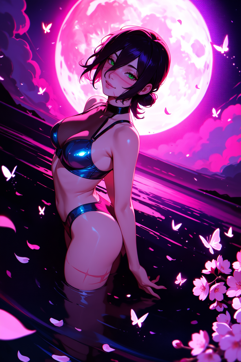A6 Waifu Board Pink Moon Reze