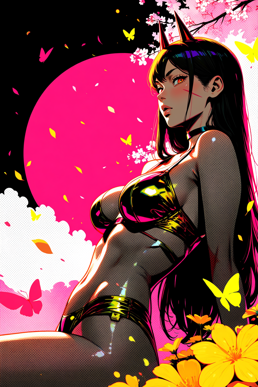 A6 Waifu Board Pink Moon Power