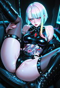 A6 Waifu Board Dangerous Pets Cyber Lucy