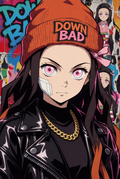 A6 Waifu Board Gangsta Nezuko