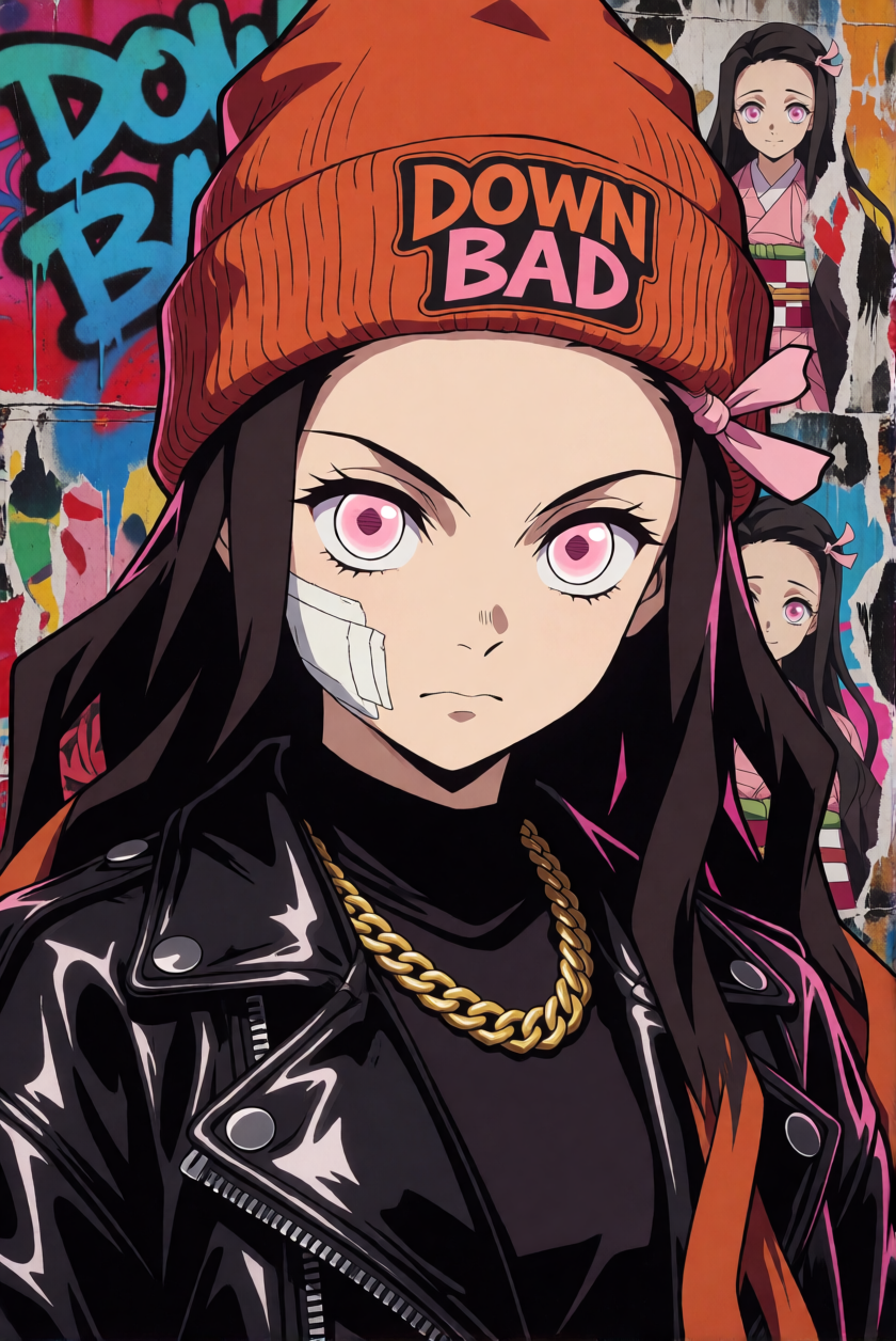A6 Waifu Board Gangsta Nezuko