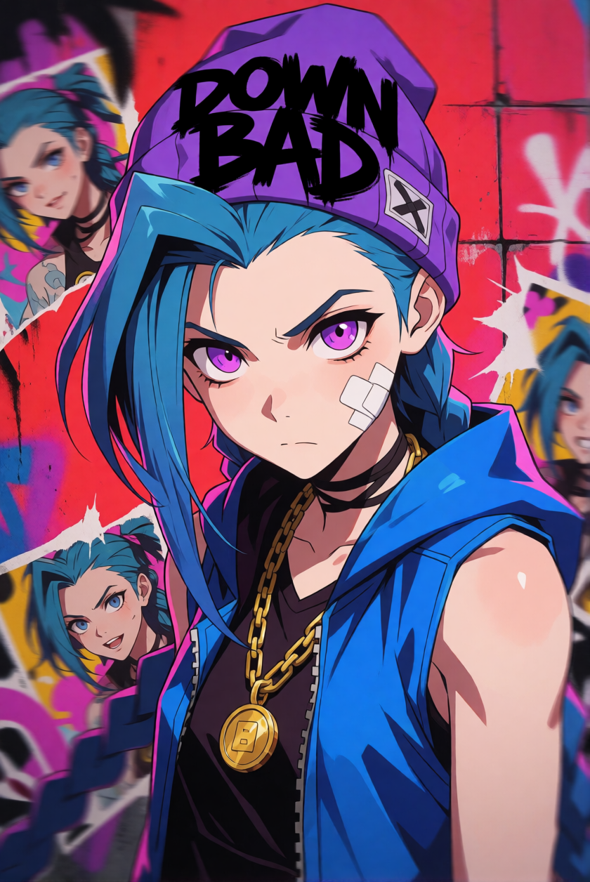 A6 Waifu Board Gangsta Jinx