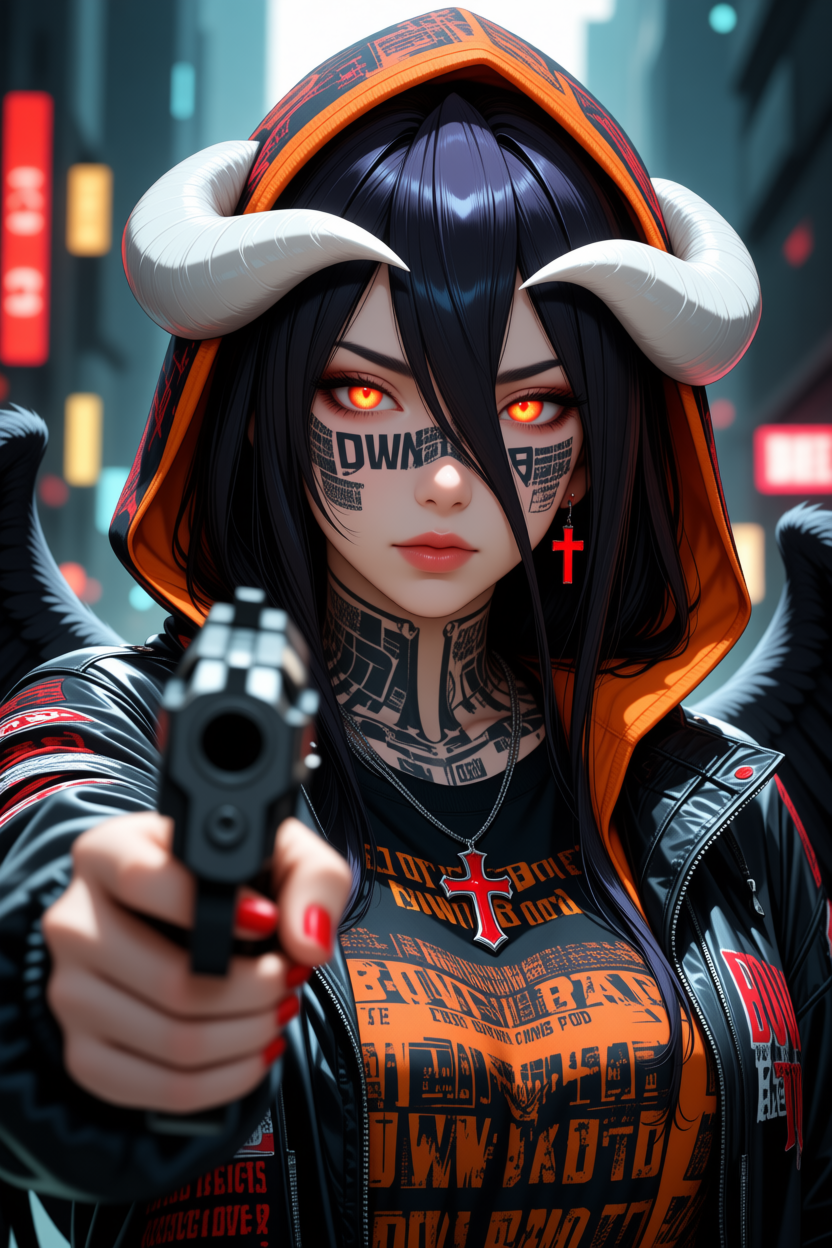 Waifu Board Cyber Gangsta Albedo