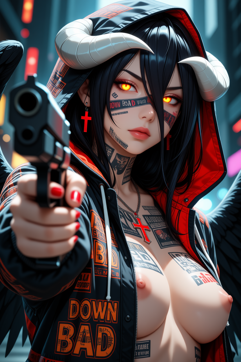 Waifu Board Cyber Gangsta Albedo